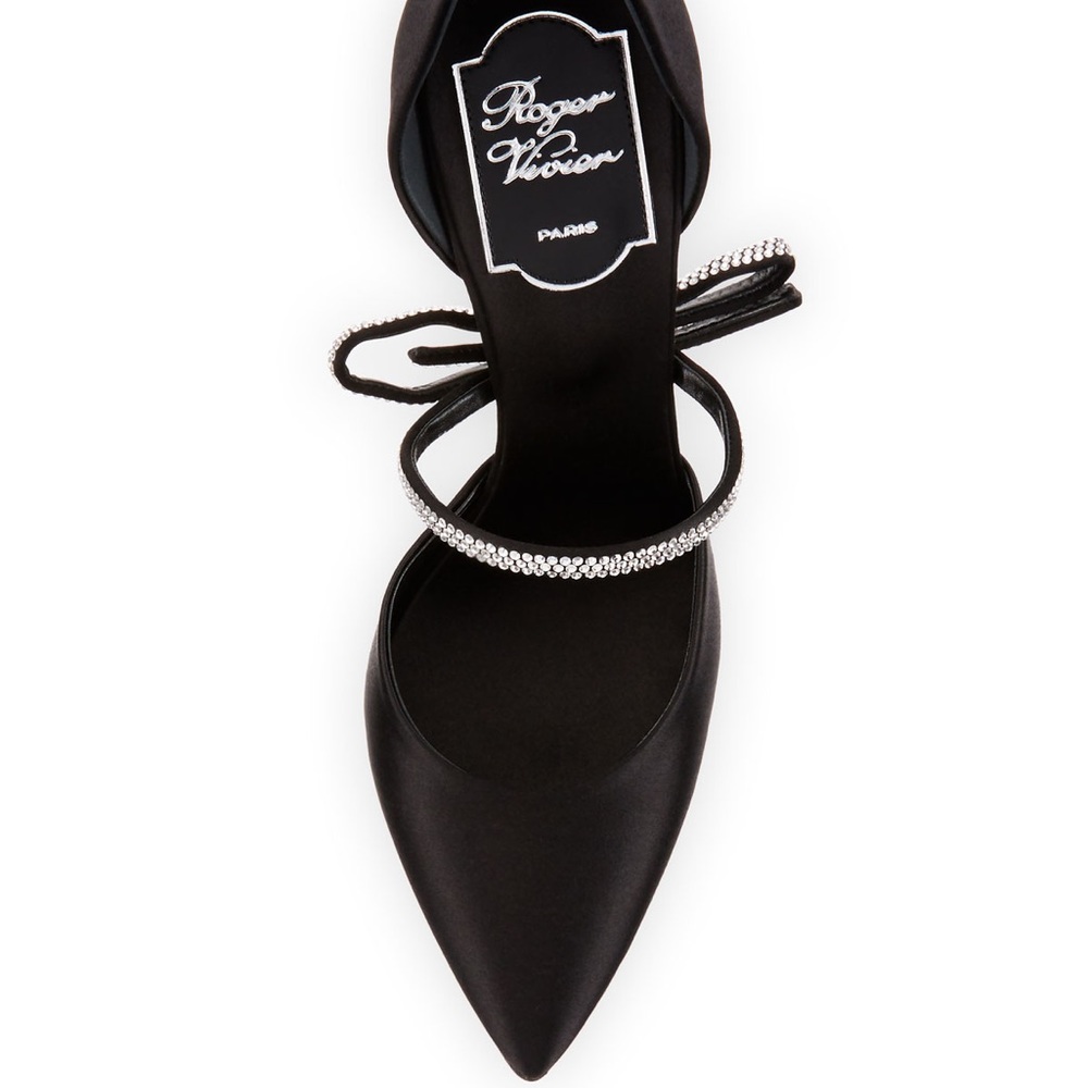 Roger Vivier Marlene Crystal-Bow d'Orsay Pump - Picture 5 of 14
